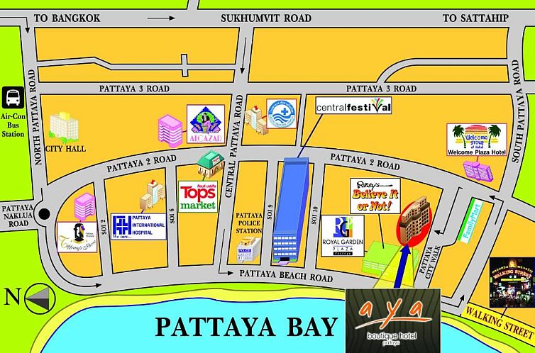AYA Boutique Hotel Pattaya - SHA Plus