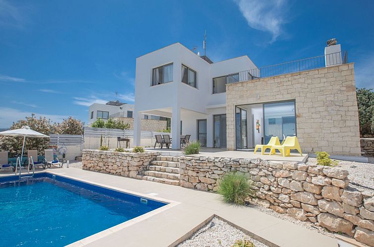 Vakantiehuis Villa mit Panoramablick auf das Meer von Latchi
