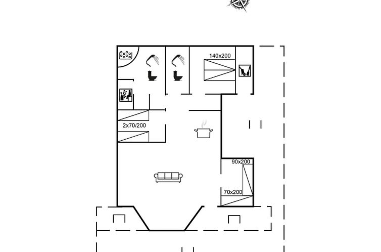 Vakantiehuis "Imka" - 900m from the sea