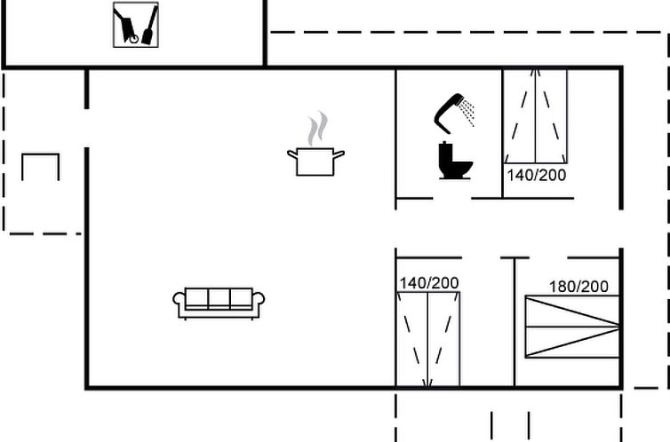 Vakantiehuis "Gloria" - 2.5km from the sea