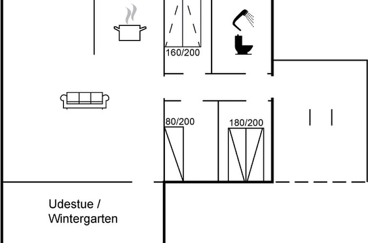 Vakantiehuis "Lykka" - 950m from the sea