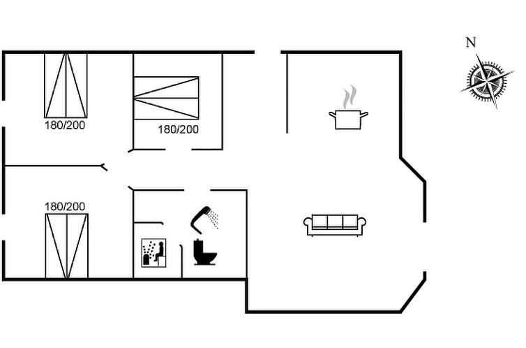 Vakantiehuis "Verner" - 990m from the sea