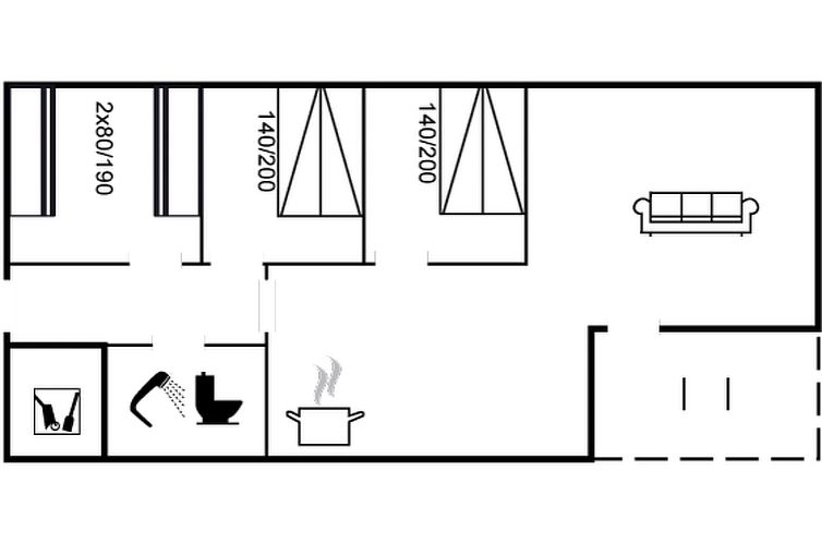 Vakantiehuis "Anella" - 1.4km from the sea