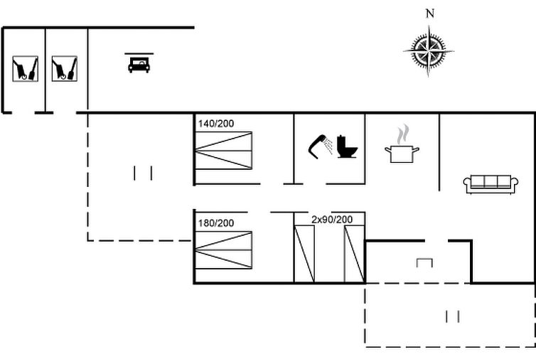 Vakantiehuis "Sampsa" - 600m from the sea