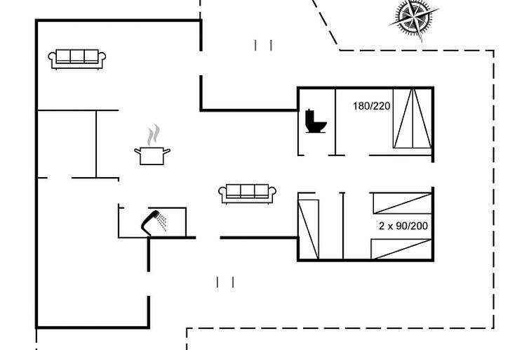 Vakantiehuis "Eroll" - 1.8km from the sea
