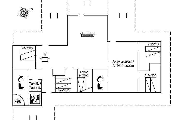 Vakantiehuis "Helga" - 650m from the sea