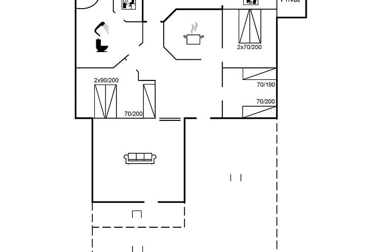 Vakantiehuis "Aslak" - 350m from the sea