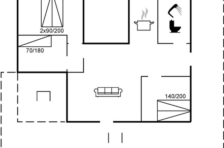 Vakantiehuis "Pilvi" -  from the sea
