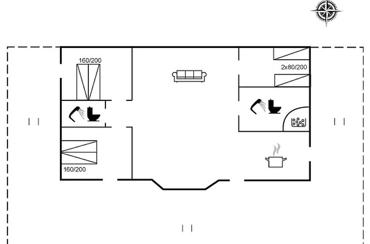 Vakantiehuis "Hæryst" - 175m from the sea
