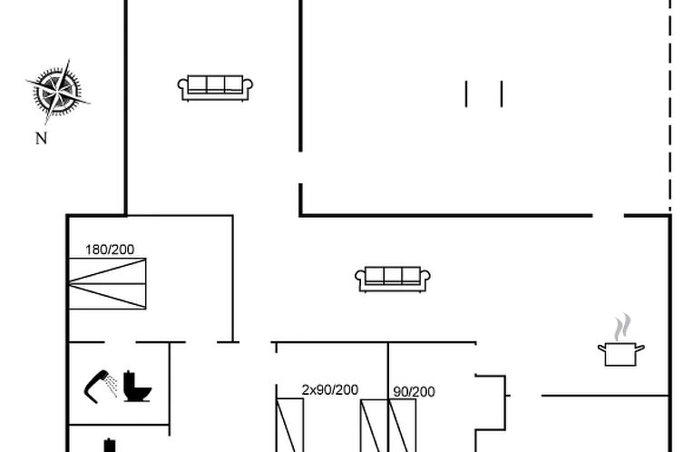 Vakantiehuis "Srebra" - 420m from the sea