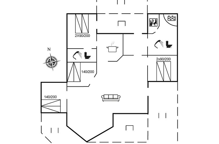 Vakantiehuis "Bovi" - 300m from the sea