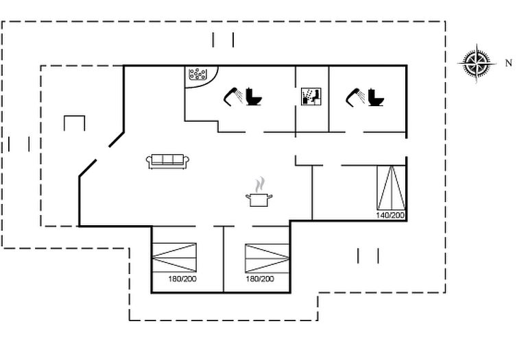 Vakantiehuis "Yngve" - 3.5km from the sea