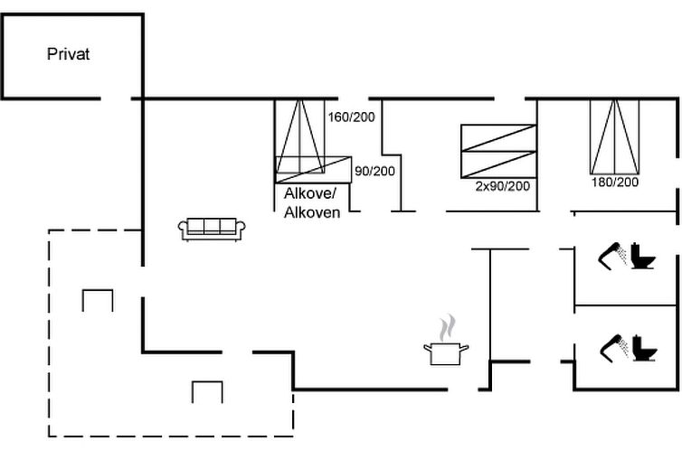 Vakantiehuis "Gunnor" - 1.3km from the sea