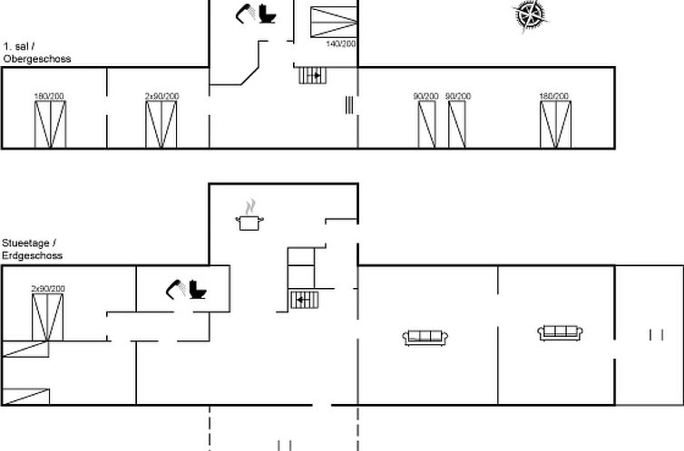 Vakantiehuis "Nella" - 1.2km from the sea