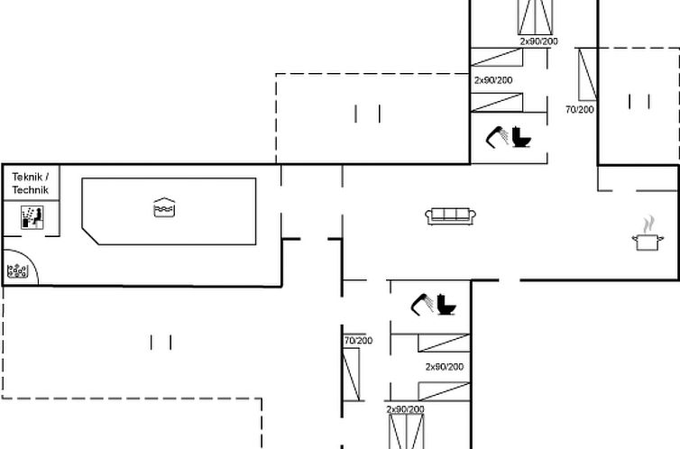 Vakantiehuis "Waldar" - 900m from the sea