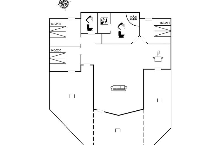 Vakantiehuis "Lyydia" - 1km from the sea