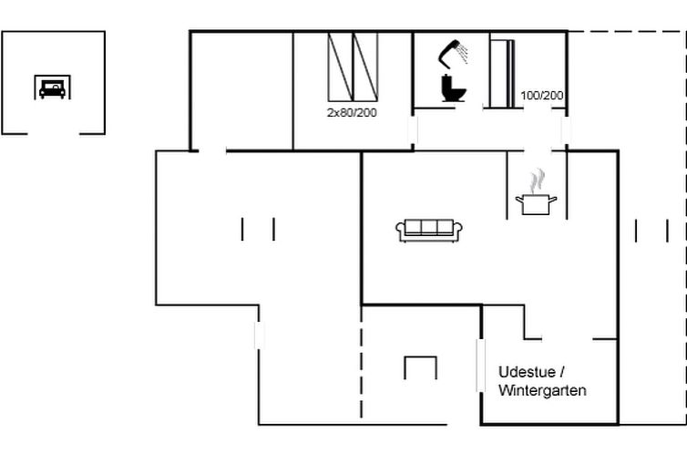 Vakantiehuis "Siljan" -  from the sea