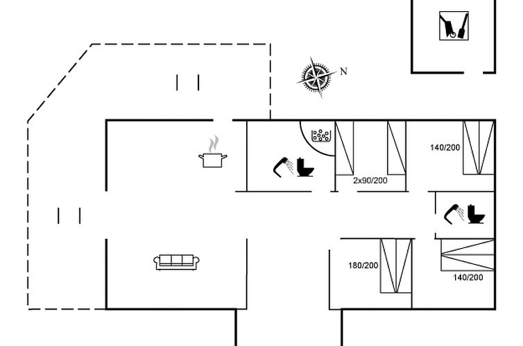 Vakantiehuis "Felina" -  from the sea