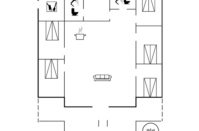 Vakantiehuis "Todor" - 1.1km from the sea