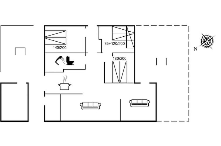 Vakantiehuis "Tellervo" -  from the sea