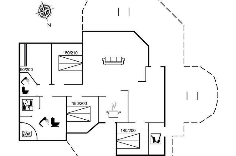 Vakantiehuis "Ingwin" -  from the sea