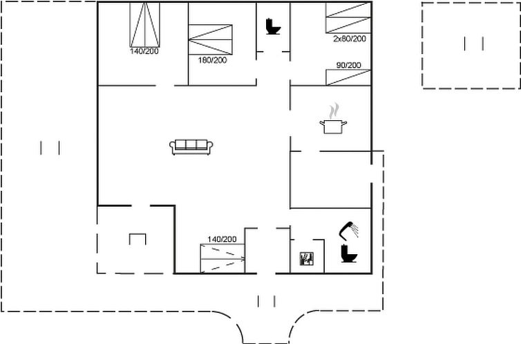 Vakantiehuis "Chiuvana" - 1.2km from the sea