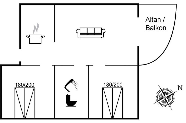 Appartement "Dafna" - 100m from the sea