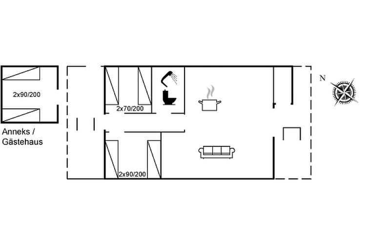 Vakantiehuis "Irlin" - 600m from the sea