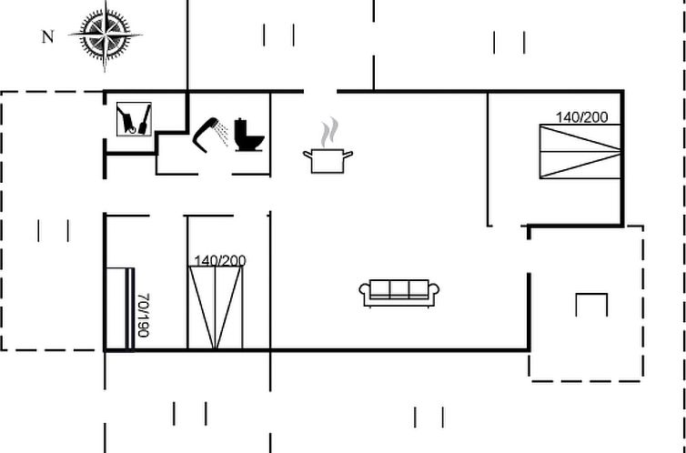 Vakantiehuis "Alvine" - 475m from the sea