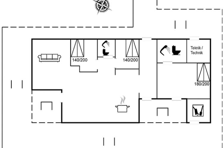 Vakantiehuis "Frithbjorn" - 900m from the sea
