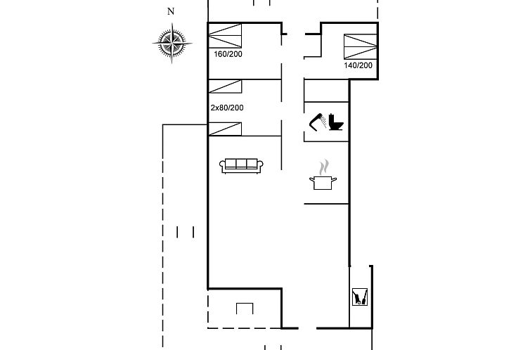 Vakantiehuis "Satzur" - 400m from the sea