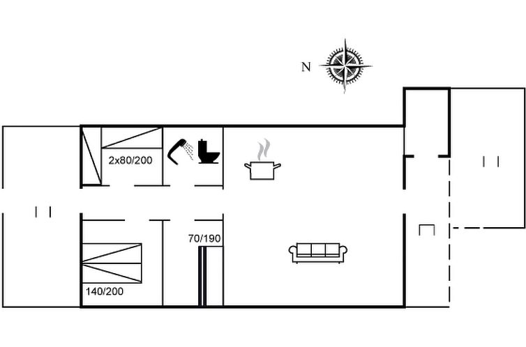 Vakantiehuis "Eliana" - 350m from the sea
