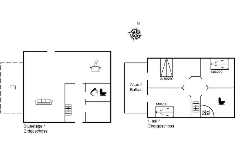 Vakantiehuis "Othelia" - 1.8km from the sea