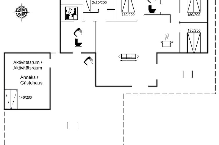 Vakantiehuis "Frederikke" - 990m from the sea