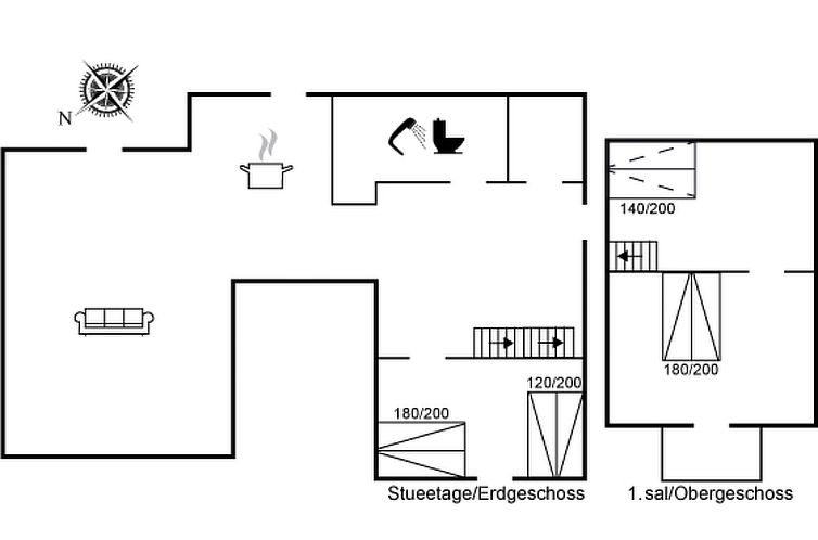 Vakantiehuis "Anouk" - 500m from the sea