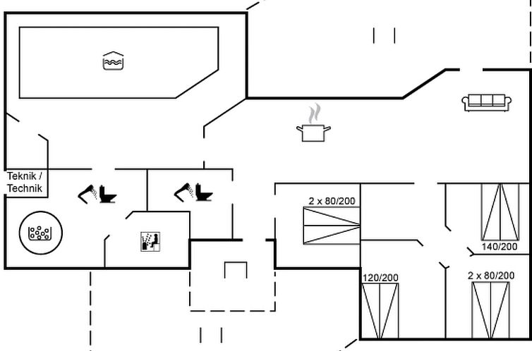 Vakantiehuis "Amadahy" - 950m from the sea