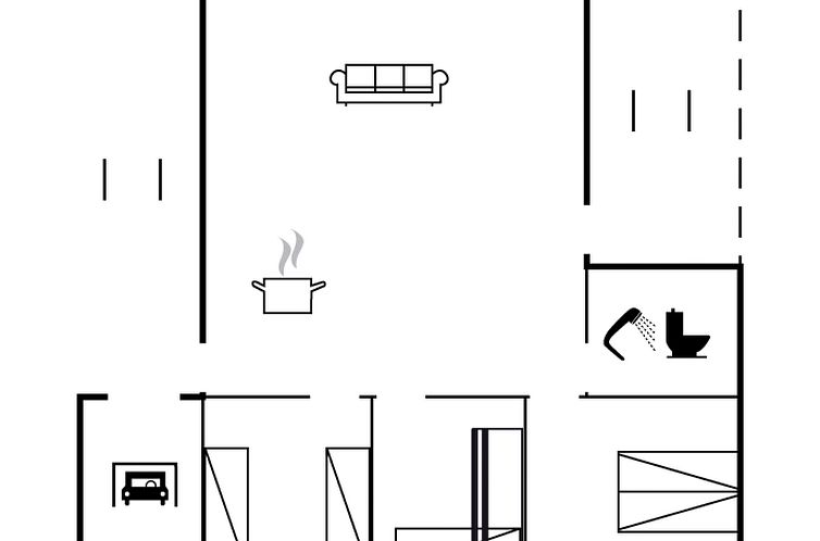 Vakantiehuis "Wenche" - 840m from the sea