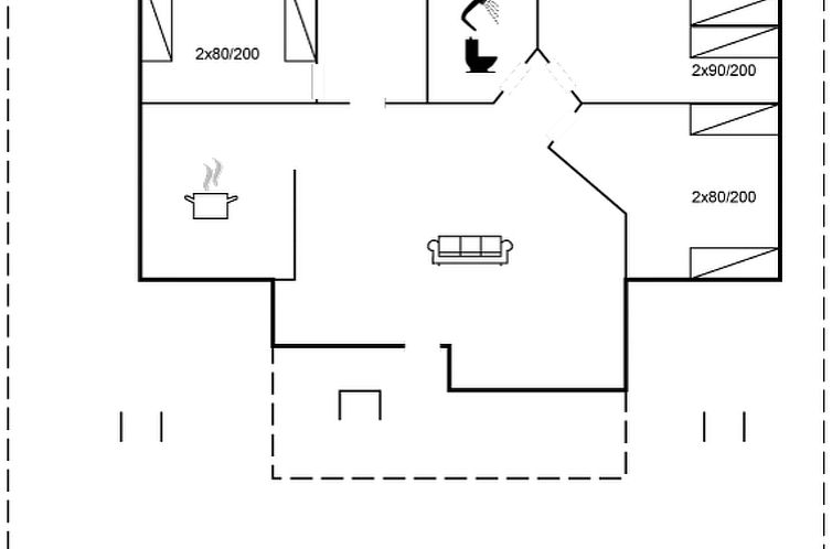 Vakantiehuis "Skammel" - 900m from the sea