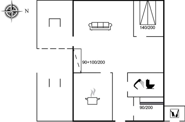 Vakantiehuis "Tuki" - 700m to the fjord