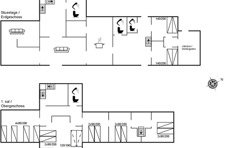 Vakantiehuis "Thorge" - 75m to the fjord