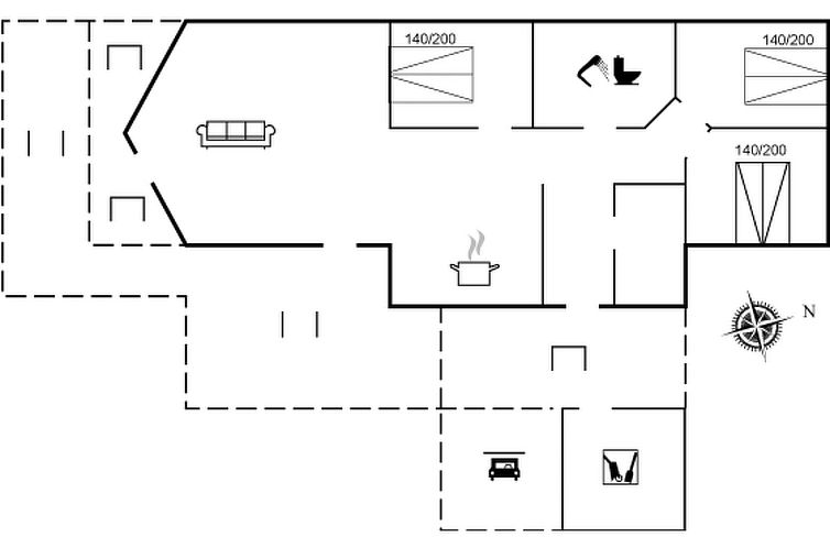 Guest house 0143526 - Holiday property North Jutland - Vakantiehuis "Hemfrith" - 500m to the fjord