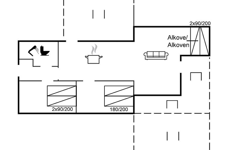 Vakantiehuis "Aldina" - 1.6km from the sea