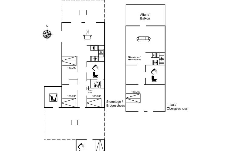 Vakantiehuis "Alf" - 200m from the sea