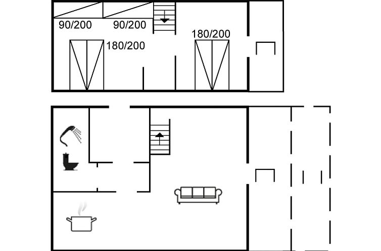 Vakantiehuis "Rigitte" - 1.5km from the sea