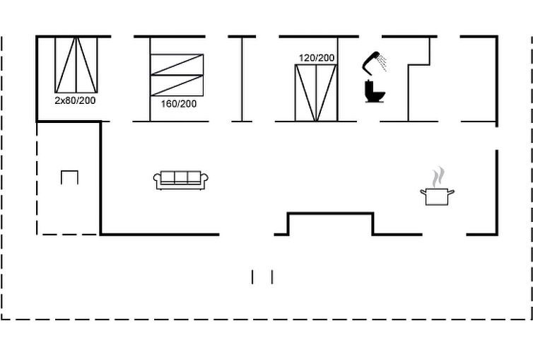 Vakantiehuis "Melinda" - 2km from the sea