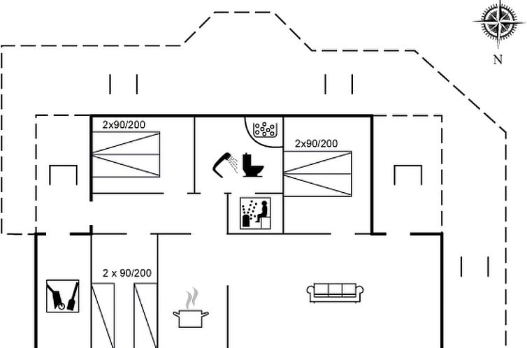 Vakantiehuis "Melinda" - 2km from the sea