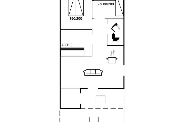 Vakantiehuis "Svantepolk" - 1.1km from the sea