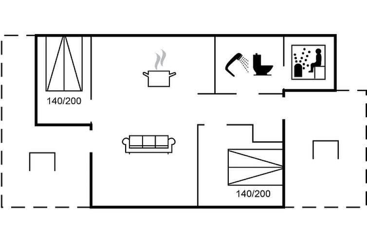 Vakantiehuis "Melisa" - 3km from the sea