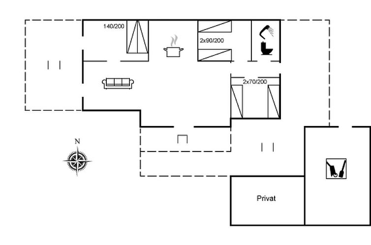 Vakantiehuis "Tenho" - 4.4km from the sea