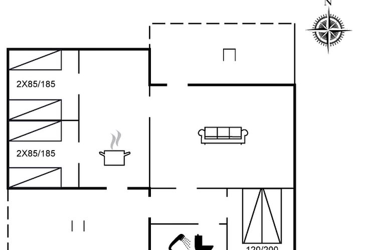 Vakantiehuis "Carina" - 5km from the sea